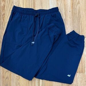 Navy Blue Fabletics Jogger Pants